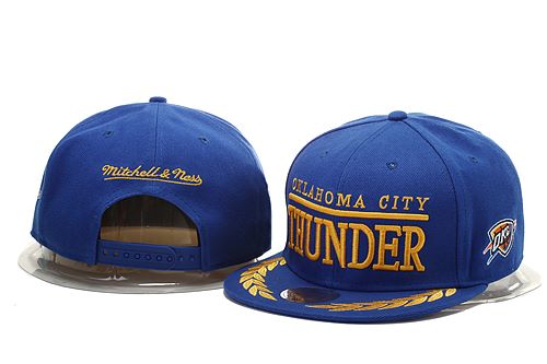 NBA Oklahoma City Thunder MN Snapback Hat #34